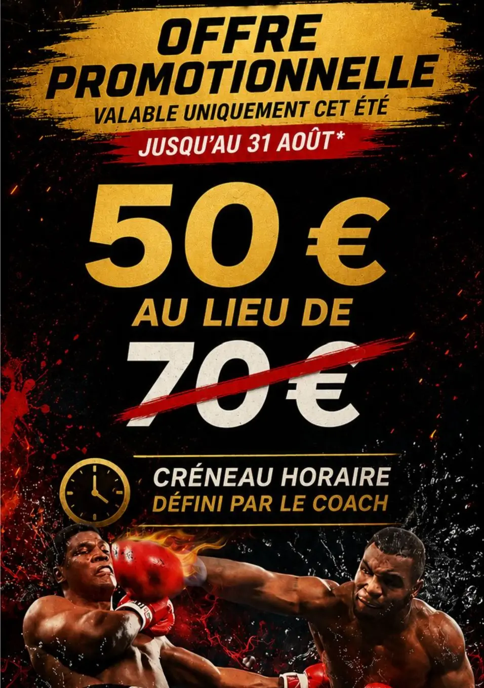 Offre promo Niko Boxing Coach