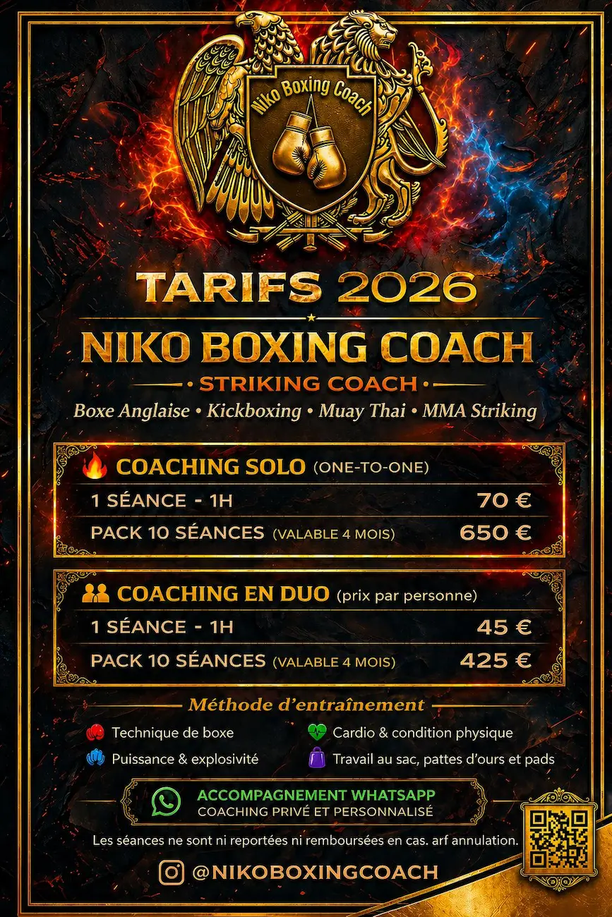 Tarif cours boxing cagnes sur mer