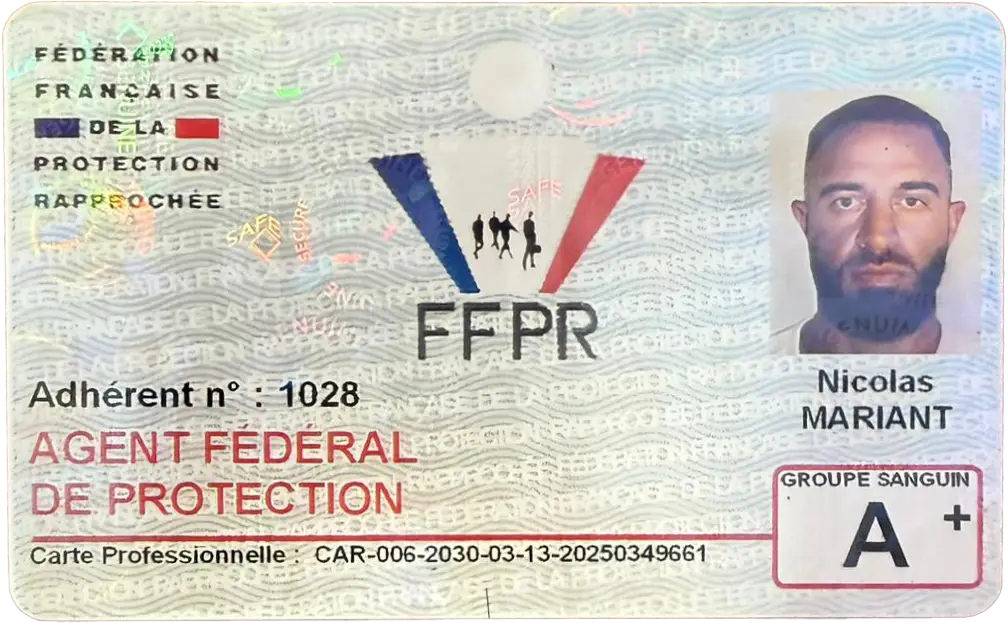 Carte FFPR Niko